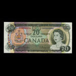 Canada, Bank of Canada, 20 dollars <br /> 1969