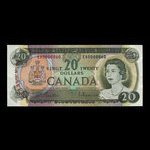 Canada, Bank of Canada, 20 dollars <br /> 1969