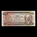 Canada, Bank of Canada, 100 dollars <br /> 1975