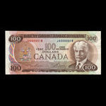 Canada, Bank of Canada, 100 dollars <br /> 1975