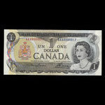 Canada, Bank of Canada, 1 dollar <br /> 1973