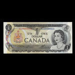 Canada, Bank of Canada, 1 dollar <br /> 1973