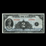 Canada, Bank of Canada, 2 dollars <br /> 1935