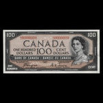 Canada, Bank of Canada, 100 dollars <br /> 1954