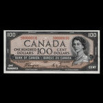 Canada, Bank of Canada, 100 dollars <br /> 1954