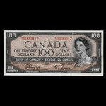 Canada, Bank of Canada, 100 dollars <br /> 1954
