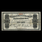 Canada, Newfoundland - Department of Public Works, 50 cents <br /> 1908