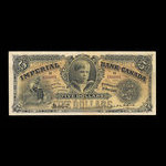 Canada, Imperial Bank of Canada, 5 dollars <br /> January 1, 1910
