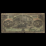 Canada, Bank of Ottawa (The), 5 dollars <br /> June 1, 1906