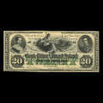 Canada, Bank of Prince Edward Island, 20 dollars <br /> January 1, 1872