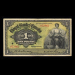 Jamaica, Royal Bank of Canada, 1 pound <br /> January 3, 1938