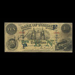 Canada, Bank of Toronto (The), 10 dollars <br /> July 1, 1887