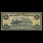 Canada, Bank of Vancouver, 5 dollars <br /> May 2, 1910