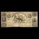 Canada, Farmers J.S. Banking Company, 10 dollars <br /> February 1, 1849