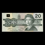Canada, Bank of Canada, 20 dollars <br /> 1991