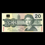 Canada, Bank of Canada, 20 dollars <br /> 1991