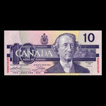 Canada, Bank of Canada, 10 dollars <br /> 1989