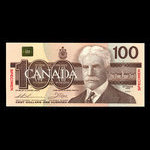 Canada, Bank of Canada, 100 dollars <br /> 1988