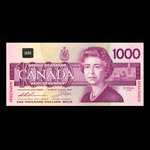 Canada, Bank of Canada, 1,000 dollars <br /> 1988