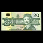 Canada, Bank of Canada, 20 dollars <br /> 1991