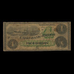 Canada, Union Bank of Halifax, 4 dollars <br /> July 1, 1871