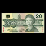 Canada, Bank of Canada, 20 dollars <br /> 1991