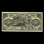 Canada, Bank of Ottawa (The), 5 dollars <br /> June 1, 1917