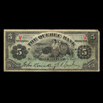 Canada, Quebec Bank, 5 dollars <br /> July 2, 1901