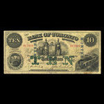 Canada, Bank of Toronto (The), 10 dollars <br /> June 1, 1892