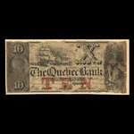 Canada, Quebec Bank, 10 dollars <br /> November 1, 1849