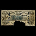 Canada, Bank of British North America, 2 dollars <br /> January 1, 1856