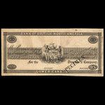 Canada, Bank of British North America, 9 dollars : 1838