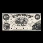 Canada, Bank of Toronto (The), 10 dollars <br /> July 3, 1859