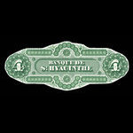 Canada, Banque de St. Hyacinthe, 4 dollars <br /> January 2, 1874