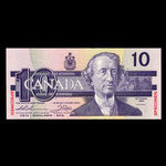 Canada, Bank of Canada, 10 dollars <br /> 1989