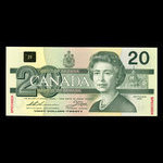 Canada, Bank of Canada, 20 dollars <br /> 1991