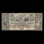 Canada, Commercial Bank of the Midland District, 5 dollars <br /> July 1, 1843