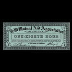 Canada, K.-W. Mutual Aid Association, 1/8 hour <br /> 1935
