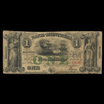 Canada, Bank of Montreal, 1 dollar <br /> January 1, 1849