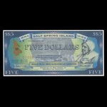 Canada, Salt Spring Island Monetary Foundation, 5 dollars <br /> September 15, 2001