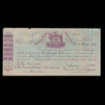 Canada, Bank of British North America, 117 pounds <br /> July 14, 1884