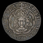 England, Henry VII, 1 groat <br /> 1505