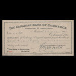 Canada, Canadian Bank of Commerce, 85 pounds <br /> June 2, 1891