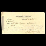 Canada, Banque du Peuple (People's Bank), 8 pounds, 15 shillings <br /> July 1, 1840