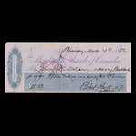 Canada, Merchants Bank of Canada (The), 15 dollars, 98 cents <br /> March 10, 1882