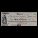 Canada, Bank of Montreal, 213 dollars <br /> May 8, 1860