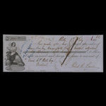 Canada, Bank of Montreal, 1,800 dollars <br /> February 6, 1863