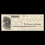 Canada, Banque du Peuple (People's Bank), 100 dollars <br /> November 25, 1863