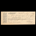 Canada, Molsons Bank, 171 dollars, 42 cents <br /> May 23, 1862