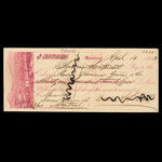 Canada, David A.P. Watt, 3,125 dollars <br /> April 4, 1863